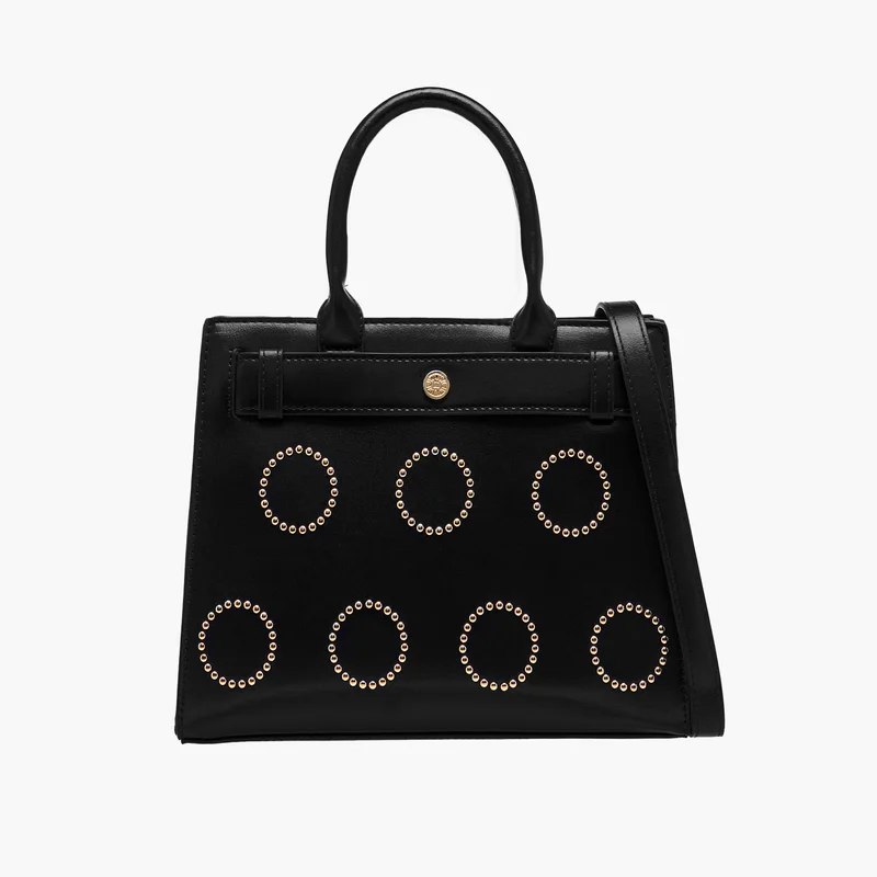 ساشا Black Embellished Tote Bag for Women
